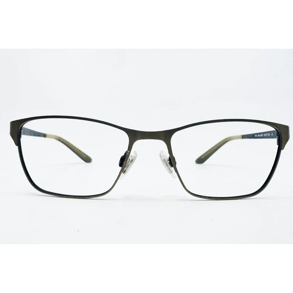 Titan Eyeglasses Frames Women Brown Mod.4330-1 Metal Rectangular 52-17-135